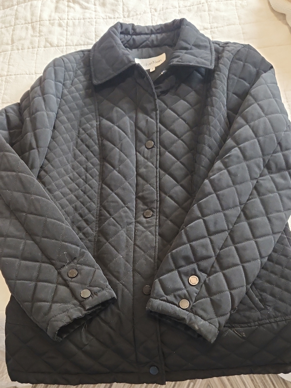 Calvin Klein Quilted Black Puffer Jacket